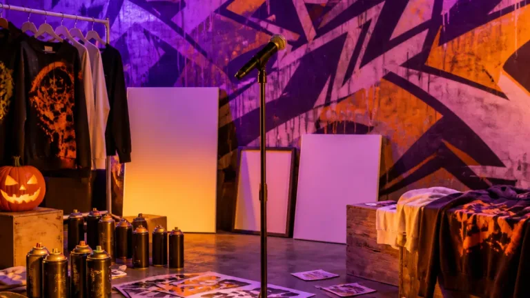 À Alençon, Zone 61 décline Halloween en graff, open mic et streetwear